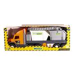 Тягач Super Tech Truck Wader со строительными контейнерами 