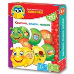 Развивающая игра Умнички «Слышим, видим, нюхаем»