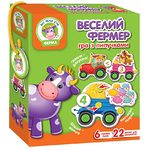Развивающая игра с липучками «Веселый фермер»