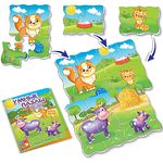 Настольная игра Магнитная игра «Умные пазлы» Ферма Влади Тойс